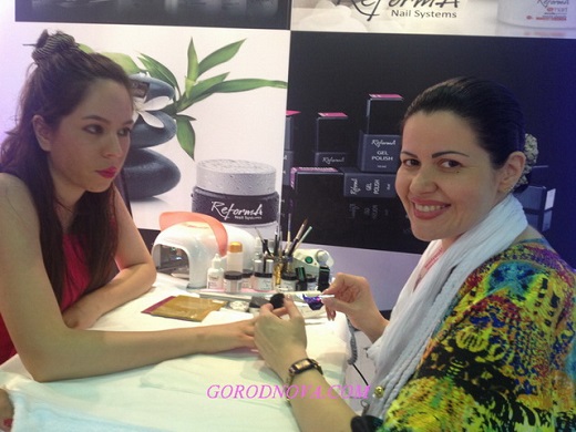 Reforma Nails на выставке красоты Beautyworld Middle East в Дубай