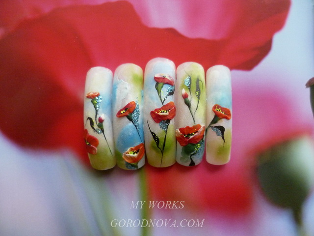 Acrylic Nail Design training courses. Roses. Macy's. Florists.