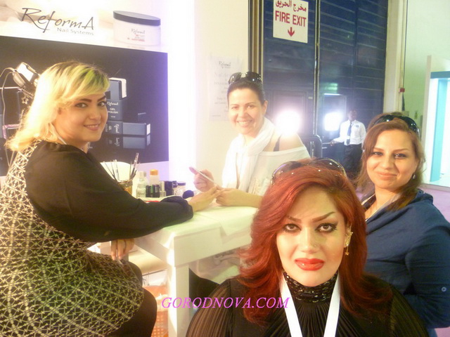 Reforma Nails на выставке красоты Beautyworld Middle East в Дубай